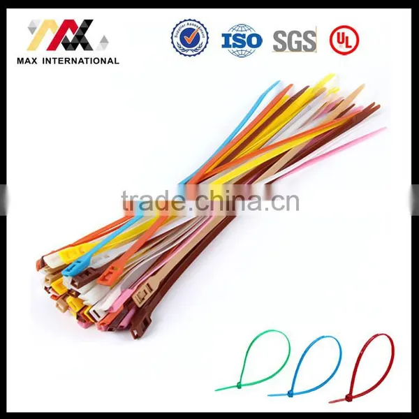 Flexible Soft Zip Binding Nylon 66 Cable Tie photo-3