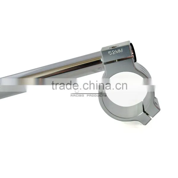 BJ-COHB-052 Aftermarket CNC Billet Alloy 52mm Motocross Handle Bar Clip On For Suzuki TL1000S GSXR1100 photo-4