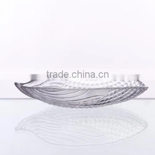 Handmade Clear Antique Glass Plates