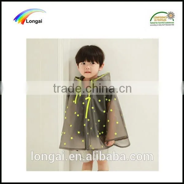 2016 Hotsale Outdoor Poncho Kids Raincoat photo-4