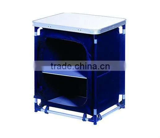 Metal Frame Larder-2 Layers Lockers