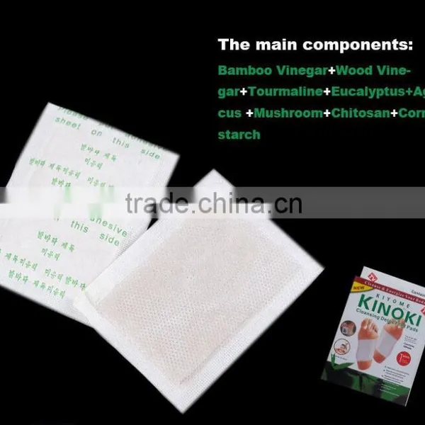 KIYOME KINPKI Detox Foot Pads Ginger Salt Constipation Treatment Detox Foot Patch photo-3