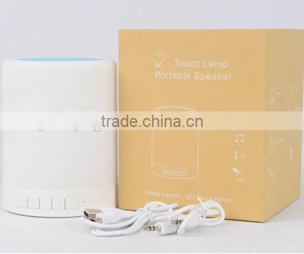 Portable Magic Touch Lamp Color Changing Led Light Bluetooth Speaker photo-6