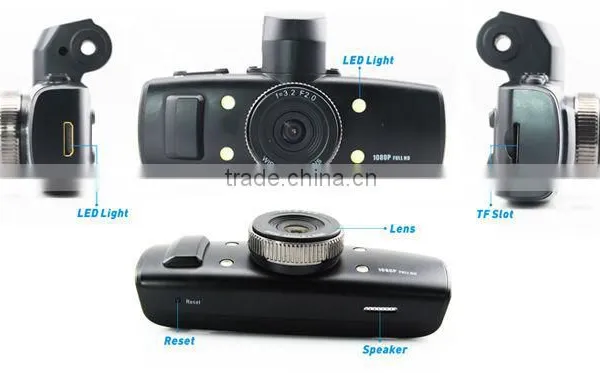 Mercedes Car Camera Ambarella Chip 5M CMOS Sensor GPS G-sensor 4Xdigital Zoom Camera Direct Satellite tv Black Box photo-4