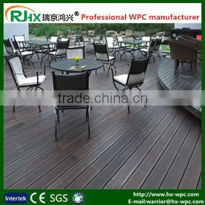 Exterior Wood Plastic Composite Flooring With Grey Wood Compoiste Decking photo-6