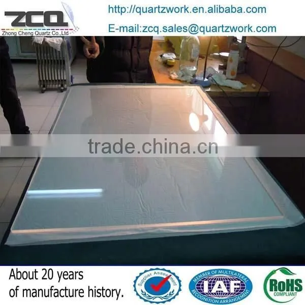 Beijing Glass Factory Circular Or Rectangle Thin Quartz Glass Sheet photo-2