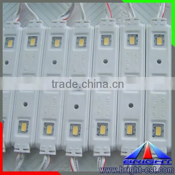Waterproof Ultrasonic Sensor Samsung Led Module ,led Smd 5630 Module With3 Chip,IP67 White/ Cool White Led Module photo-4