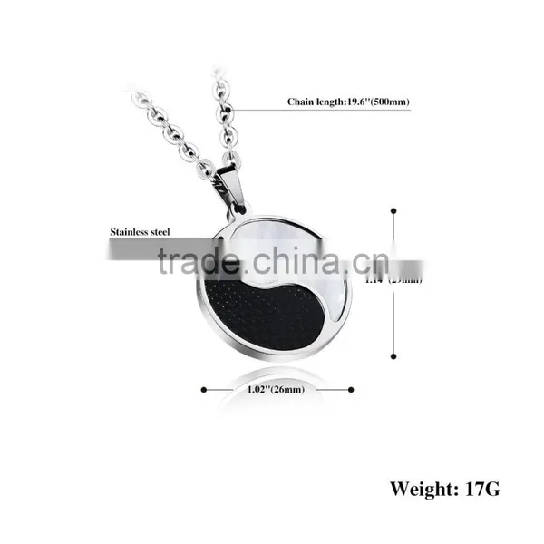 2016 New Design Fashion Jewelry Nickel Free Chinese Ancient Culture Yin Yang Pendant photo-6