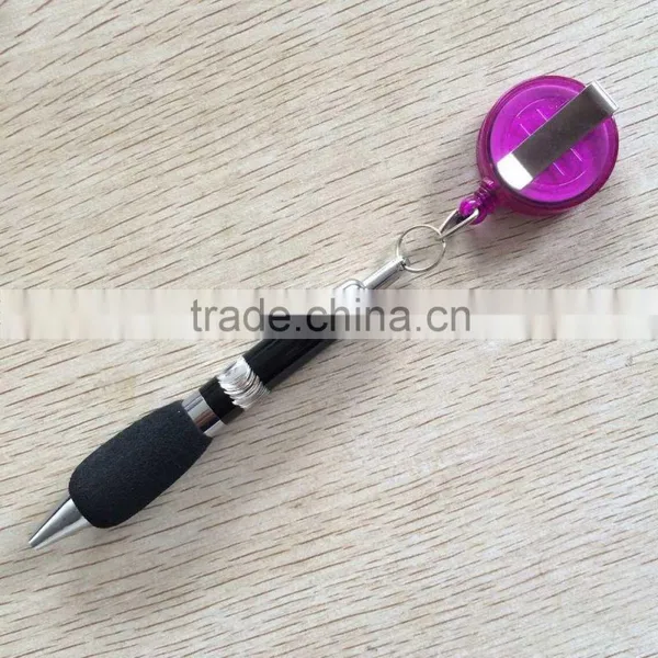 Novelty Ball Pen With Wire Grip Used by Construction