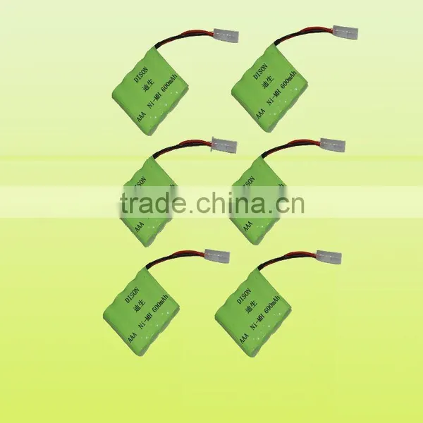 Superior Quality AAA 600mAh NiMH Rechargeable Battery Pack