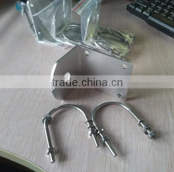 Stainless Steel Antenna L Band Bracket for Base Station Fiberglass Antenna