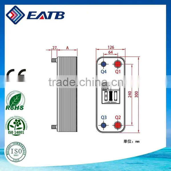 High Quality Counterfolw Plate Heat Exchanger photo-2