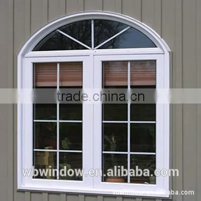 White Grills Design for Pvc Casement Windows in Foshan Factory photo-3