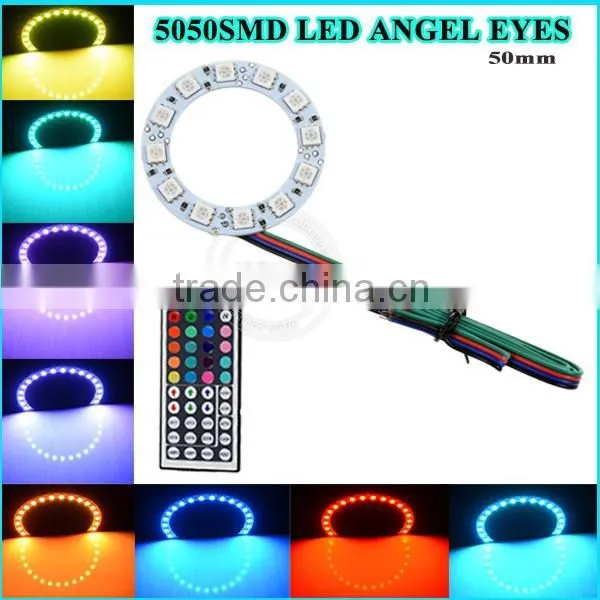 2015 New Style 80mm DC12V Black PCB Full Circle Car Led Light in Japan photo-5