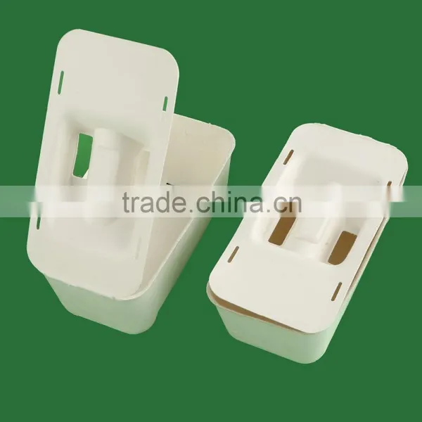 China Best Sale Good Service Sugarcane Pulp Mobile Phone Battery Packaging photo-6