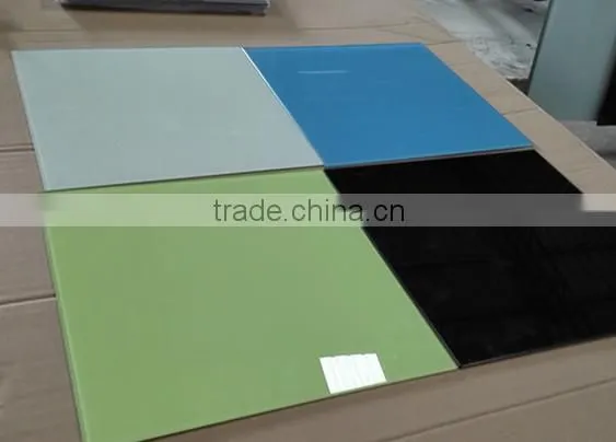Colorful Silkscreen Printing Glass With AS/NZS2208:1996, BS6206, EN12150 Certificate photo-2