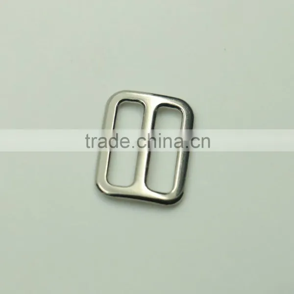 Nickel Plated Small Zinc Alloy Triglide Slides 20mm Strap Slides photo-4
