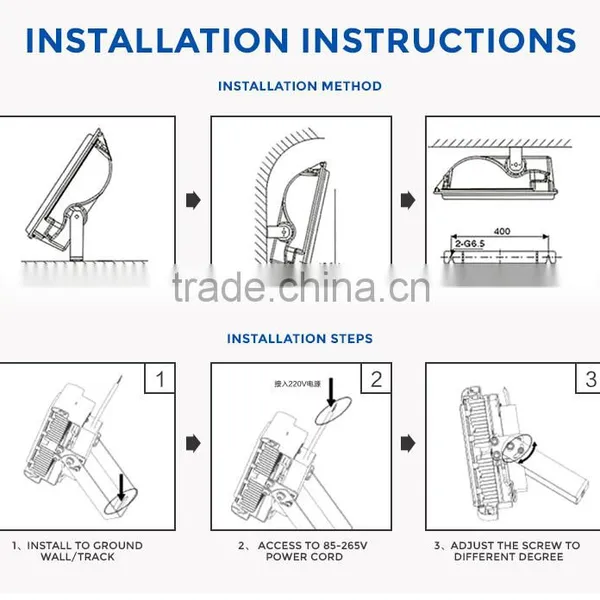 Most Powerful Led High Mast Light for Lampe a Led photo-6