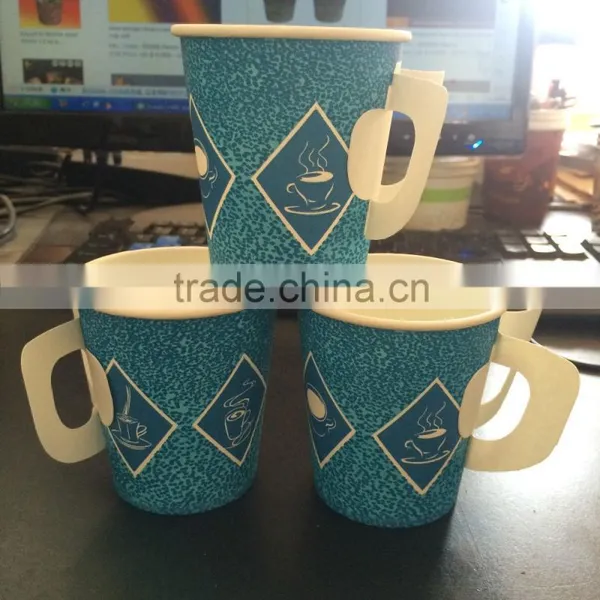 Disposable Paper Coffee Cup With Handles photo-4
