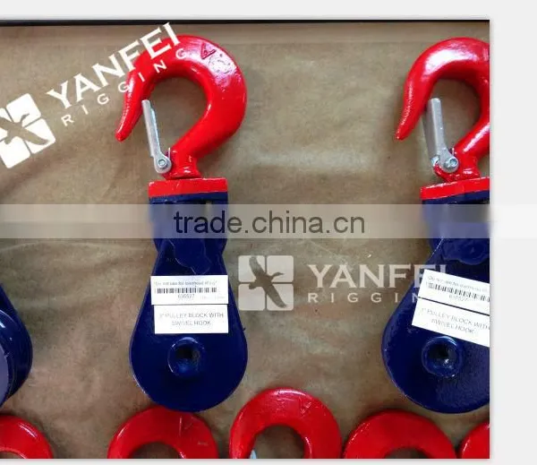 Heavy Duty Pulley Snatch Block With Double Sheeves photo-5