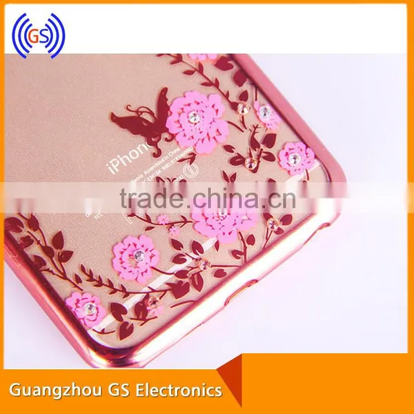 TPU Luxury Mobile Phone Case For Iphone 6,Rhinestone Case For Iphone 6S photo-5