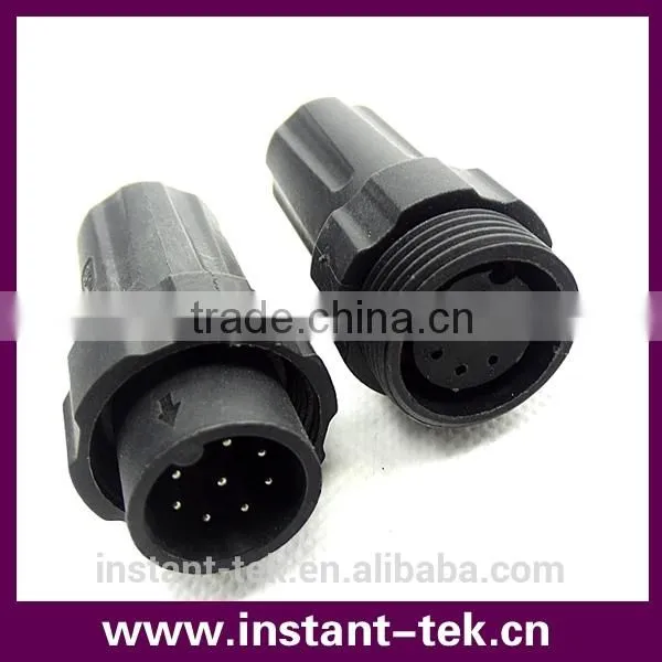 INST Plug and Socked IP68 Pin Head Connector 22mm M22 photo-6