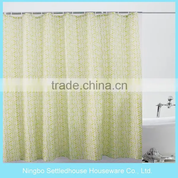 New Design OEM Acceptted Printed Transparent Pvc Shower Curtain, Thick Photo Print Curtains photo-2