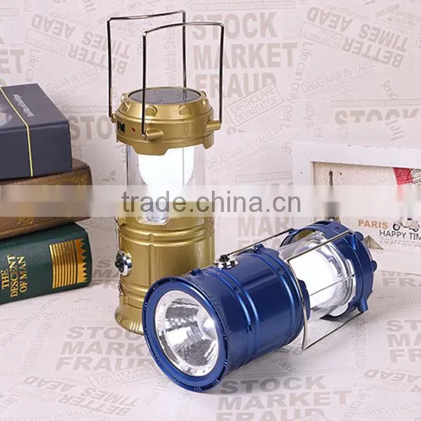 Portable Solar LED Flashlight for Camping photo-5