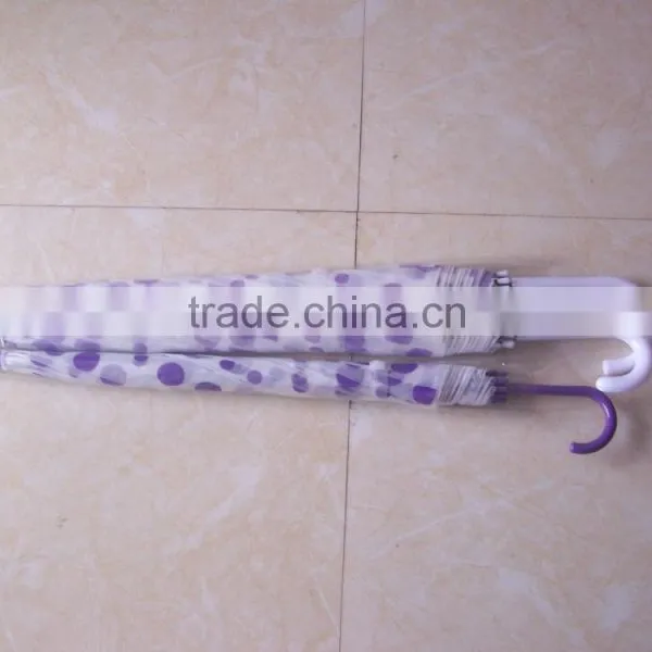 2016 Custom Wholesale Rain Promotional Best Selling Transparent Poe Umbrella photo-6