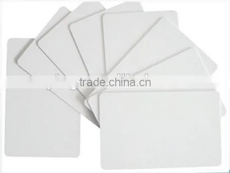 Blank PVC White Card CR80 photo-3