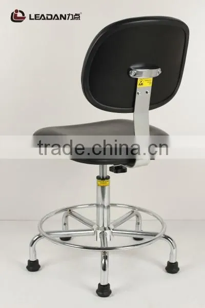ESD Anti Static Chair PU Leather Chair Lab Cleanroom Chair photo-3