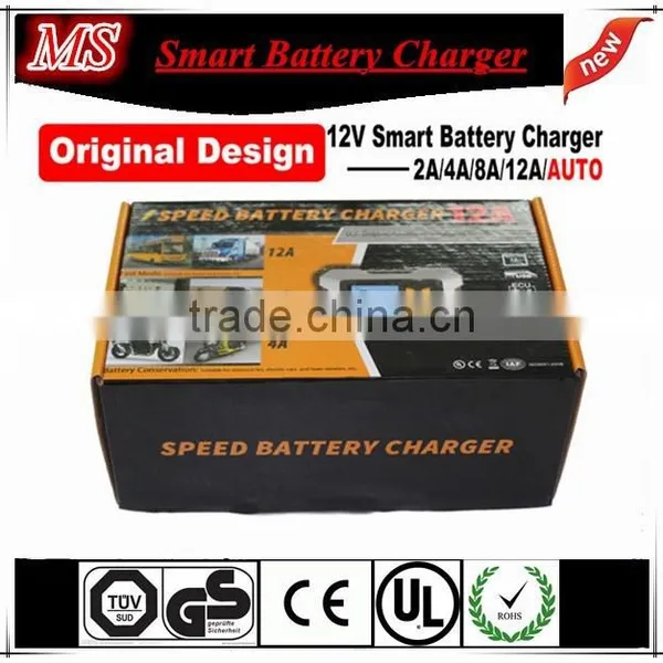 12a Automatic Universal Car Battery Charger photo-6