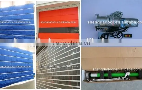 China Cheap High Speed Rolling Door With Radar photo-5