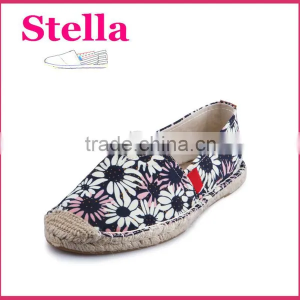 Woman Shoe Leather pu Shoe Leather Espadrilles