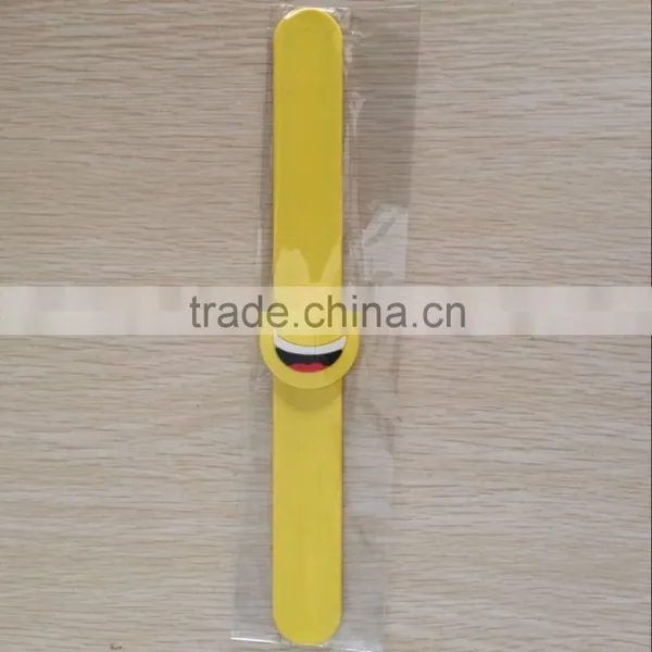 Custom Promotional Funny PVC Slap Bracelets photo-4
