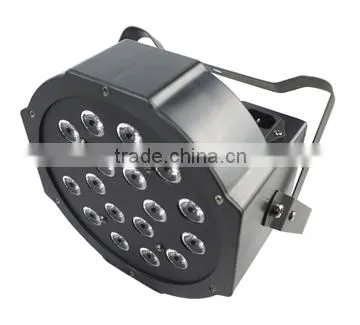 Super Brightness Pro 18pcs 1W RGBW (4in1) Flat LED Par Light With 100000 Hours Life Span photo-5