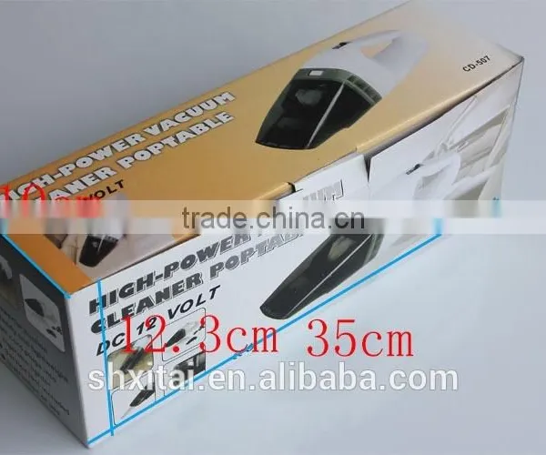 60W Portable Car Vacuum Cleaner for Home and Car 12V Wet and Dry Car Hoover photo-3