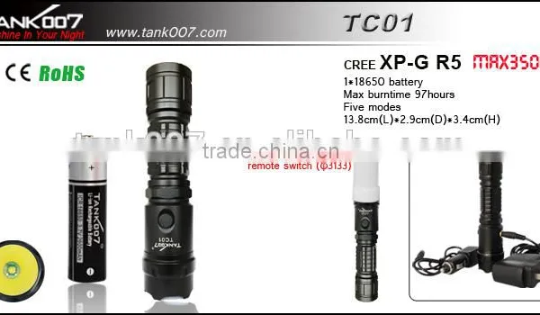 Rechargeable Flashlight With Waterproof Led Torch 420 Lumens photo-4