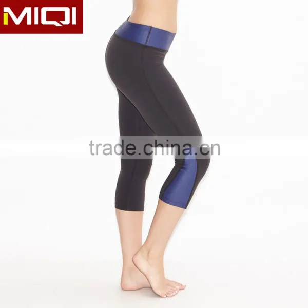 Private Rable Yoga Gym Wear Women Tights Capris Wicking Super Soft Running Pants photo-2