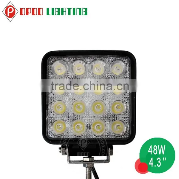 Quality 12v Led Tractor Work Light, 4.3'' Epistar 48w 12v Led Tractor Work Light photo-2
