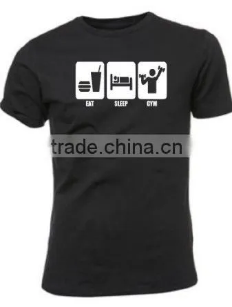 2016 Good Quality Promotional Custom Design Long Sleeeved Cheap Plain 160gram Cotton Fabric Tshirts photo-3