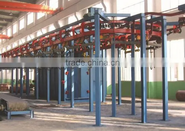 Overhead Monorail Shot Blasting Machines photo-5