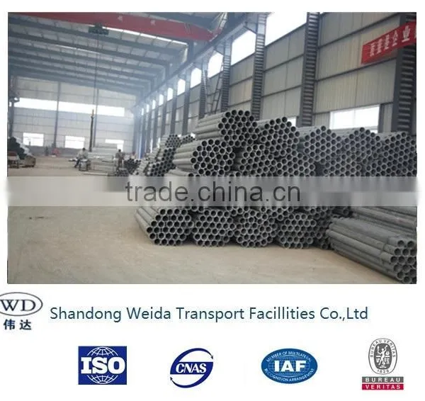 Hot Dip Galvanized Steel Pipe Post for Highway Guardrails photo-4