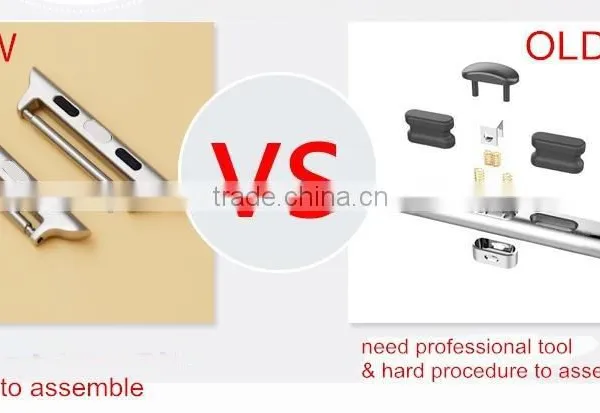 Watch Band Clasp for Apple Watch 316L Stainless Steel Connector Adapter for Apple Watch Sport Edit Classic Iwatch New Version photo-4