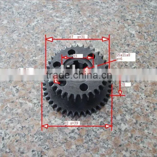Tin Double Gear