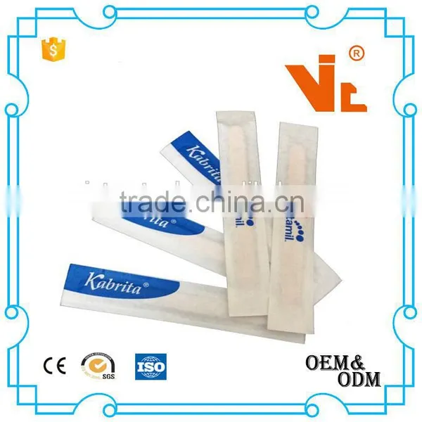 V-GF16-17 Children Size Disposable Spatula Sterile Wooden Tongue Depressor