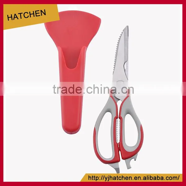 SK-025 LFGB Certificated 2cr15 S/s Colourful Scissors Kitchen Shears photo-2