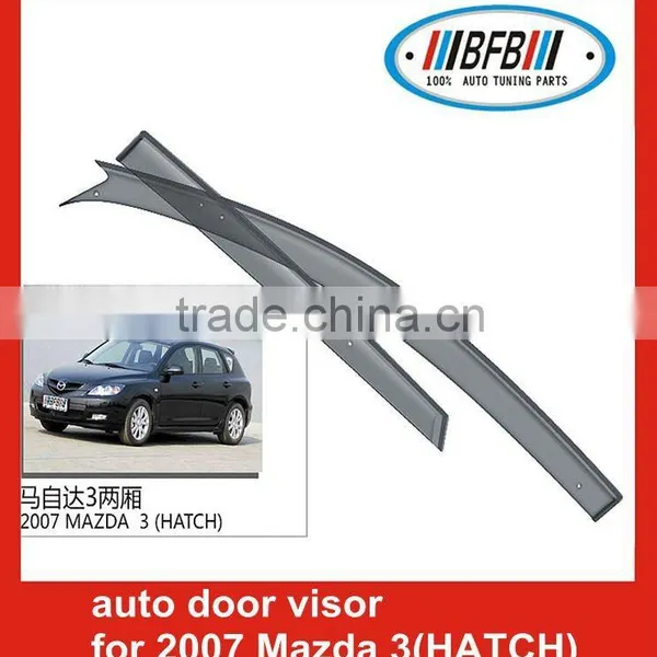 Car Door Visor for Mazda 3 (Hatchback) 2007