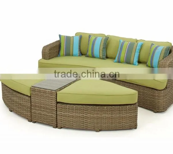 Sunbed With Stool And Table photo-4