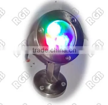 IP68 Small 3W RGB LED Underwater Light With CE,ROHS,FCC photo-2